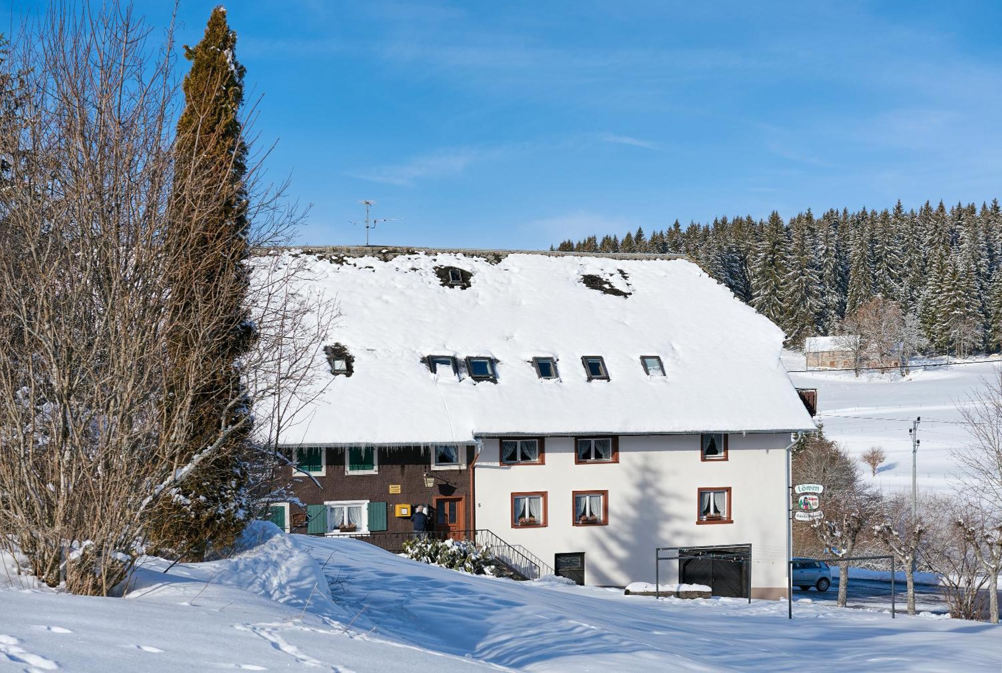 Gasthaus-Pension Zum Loewen Grafenhausen Esterno foto